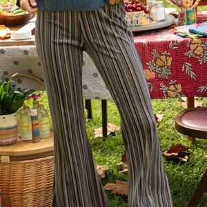 Natural Life Joplin Velvet Flare Pants - Size XS